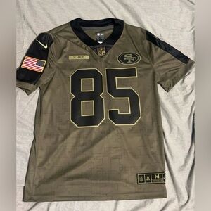 San Francisco 49ers George Kittle Salute to Service Jersey 2021